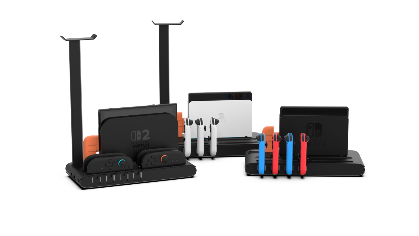 Charging Dock Organizer Rack for Nintendo Switch/OLED/Switch 2